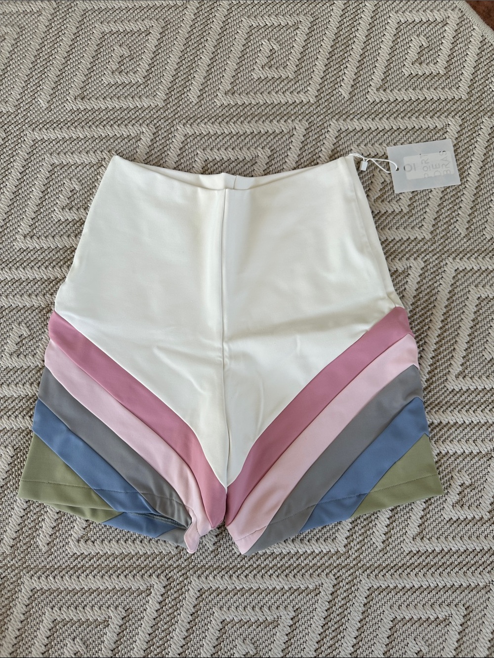 Port de Bras - Rainbow Biker Shorts *NWT